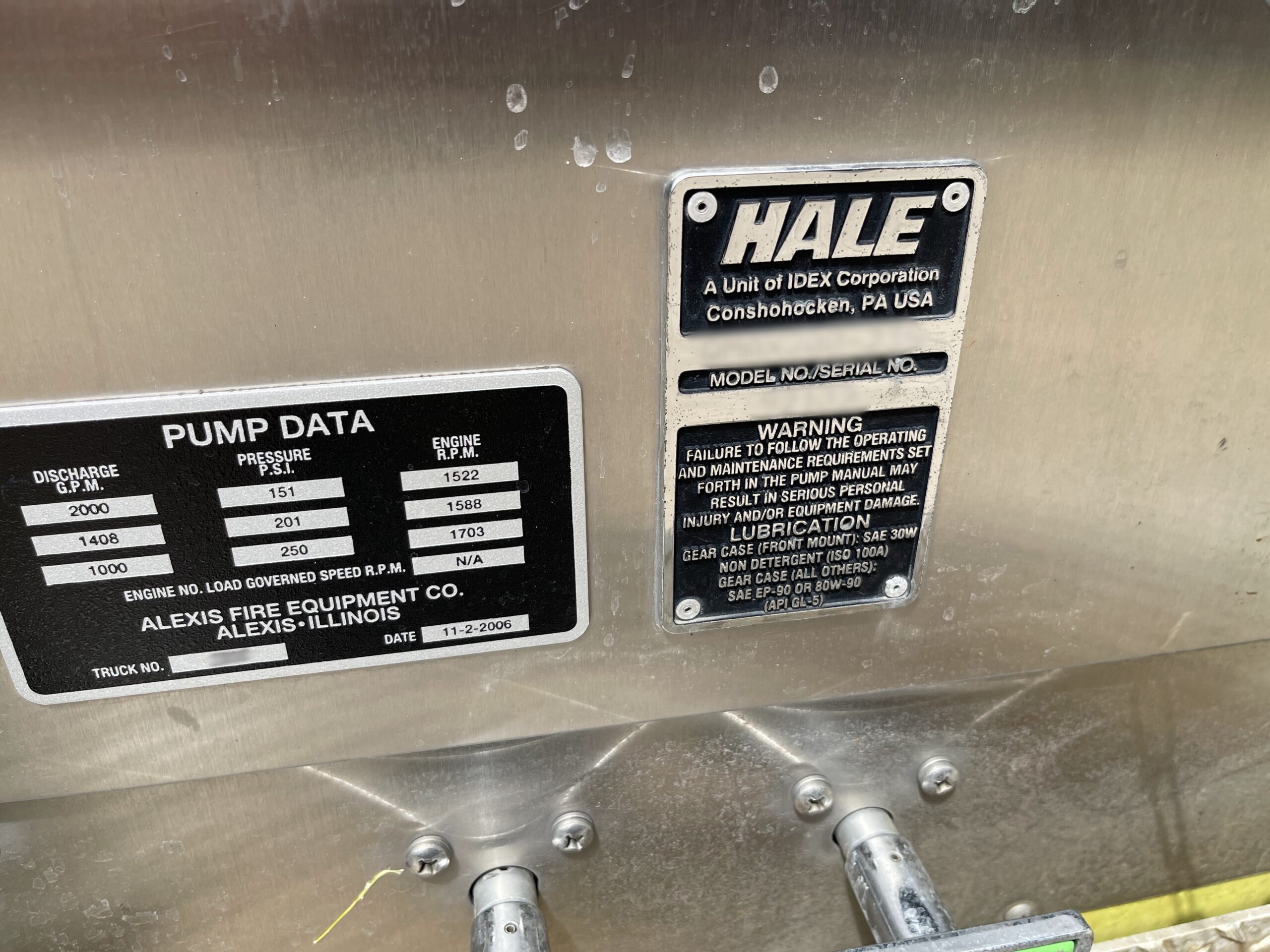 2007 Spartan Alexis 104′ RK Platform #716325