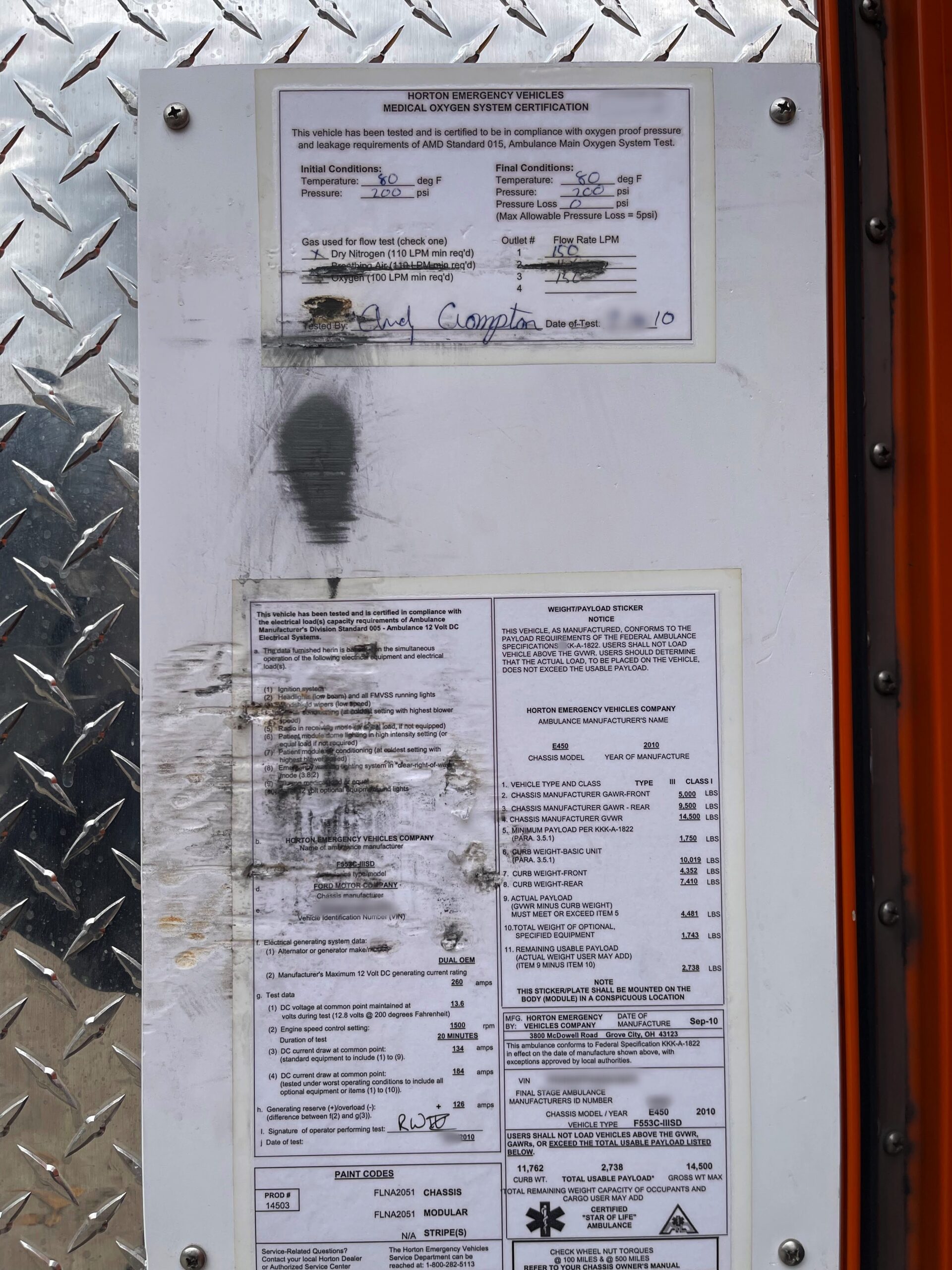 2010 E450 Horton Ambulance #716328