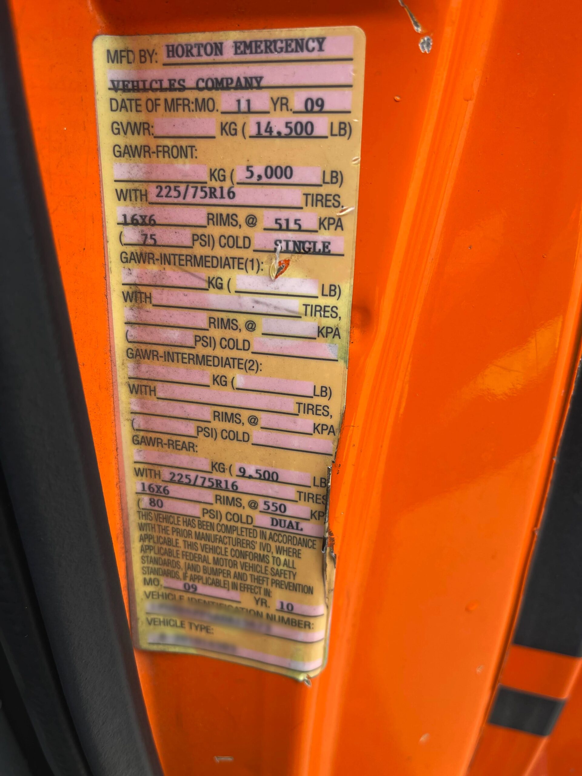 2010 E450 Horton Ambulance #716328