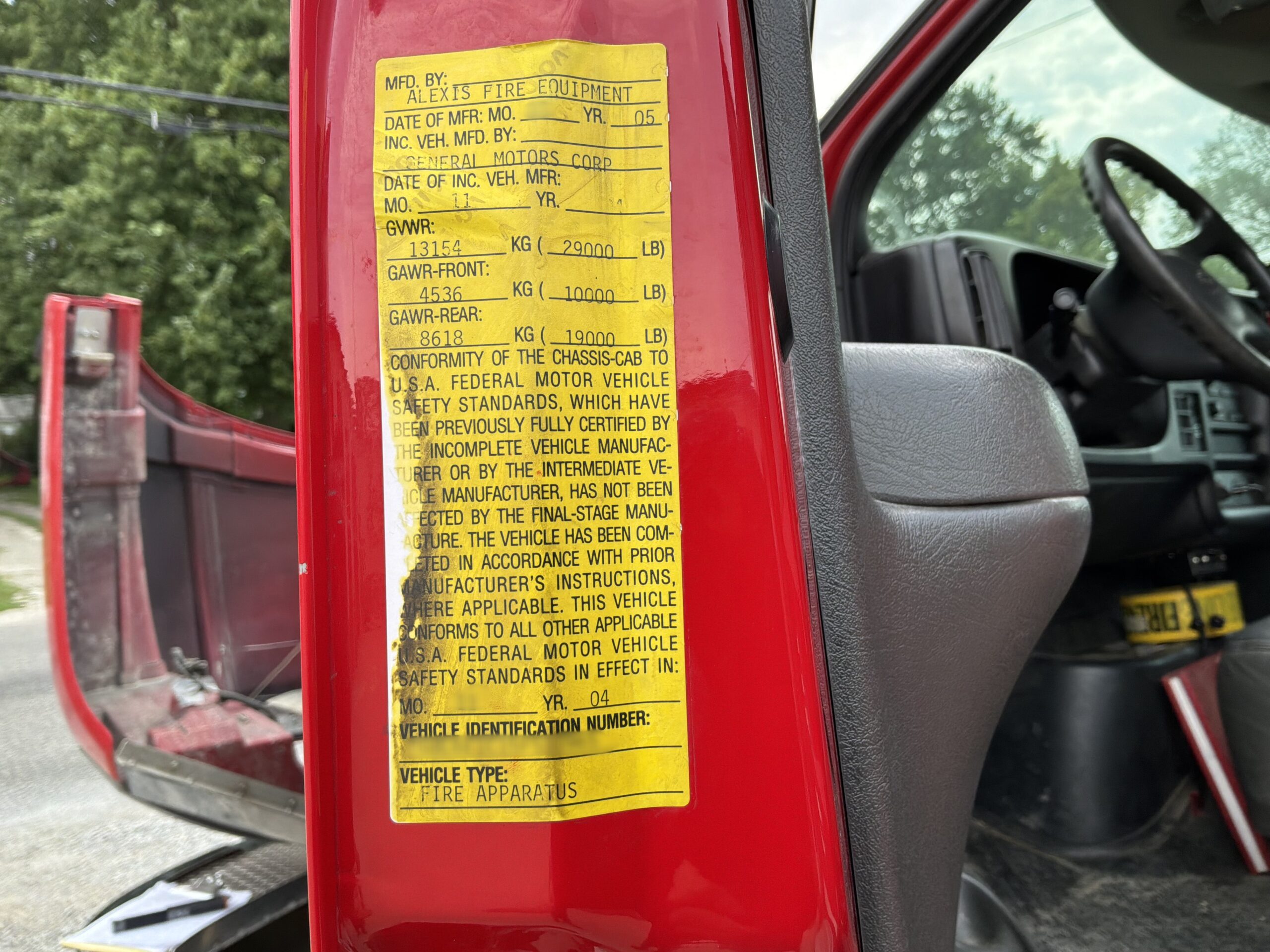 2005 Chevy Alexis Rescue #716337